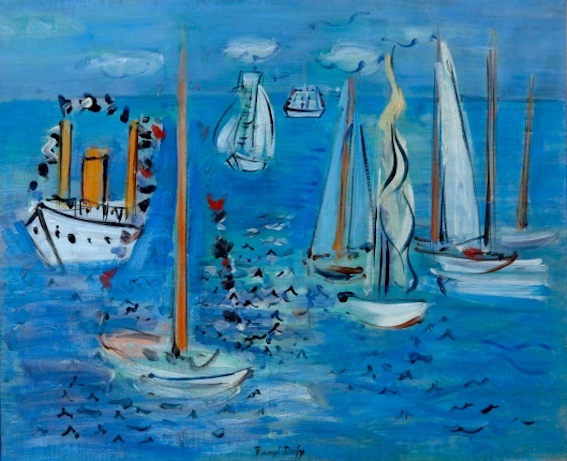 제주1    <깃발을 장식한 배들 Boats Dressed with Flags>, 1946.jpg