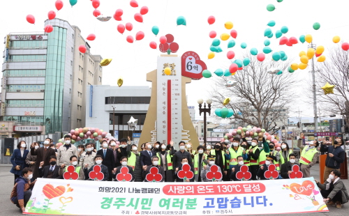 [크기변환]경주 사랑의 온도탑 7억 9000만원 모금...130℃ 달성 (2).JPG